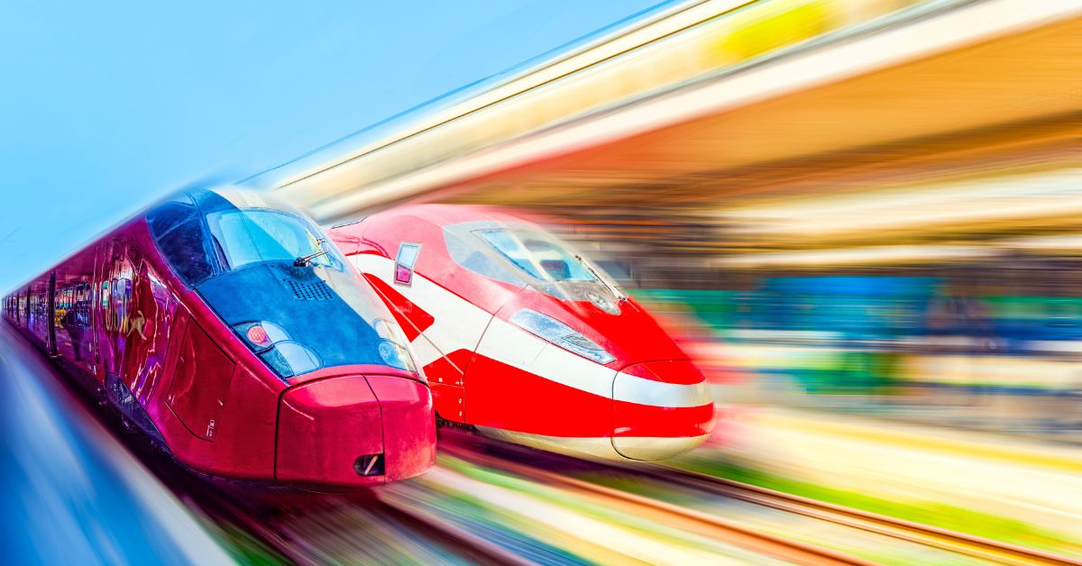 Treno Italo e Frecciarossa alta velocit&agrave;